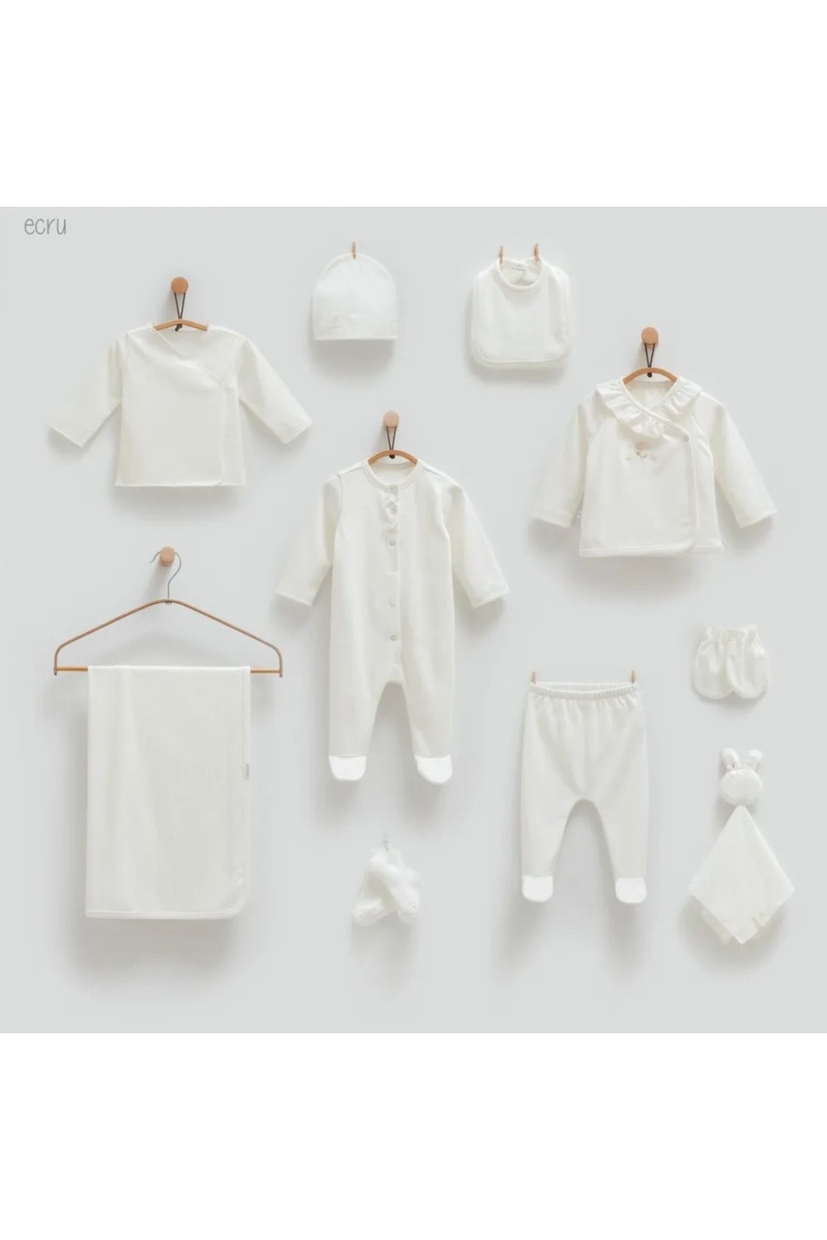 Caramell incibaby % 100 Doğal Pamuk Yazlık Kız Bebek Hastane Çıkışı New Season