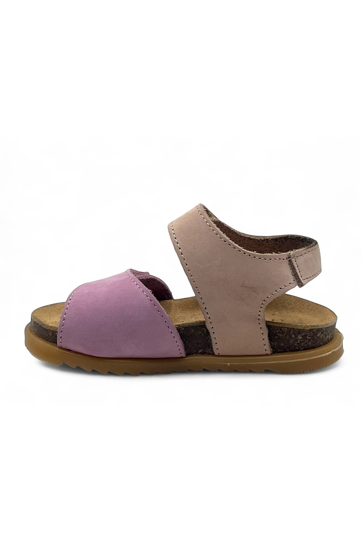 Piarmoni-Genuine Leather Anatomical Cork Sole Children's Sandals 5