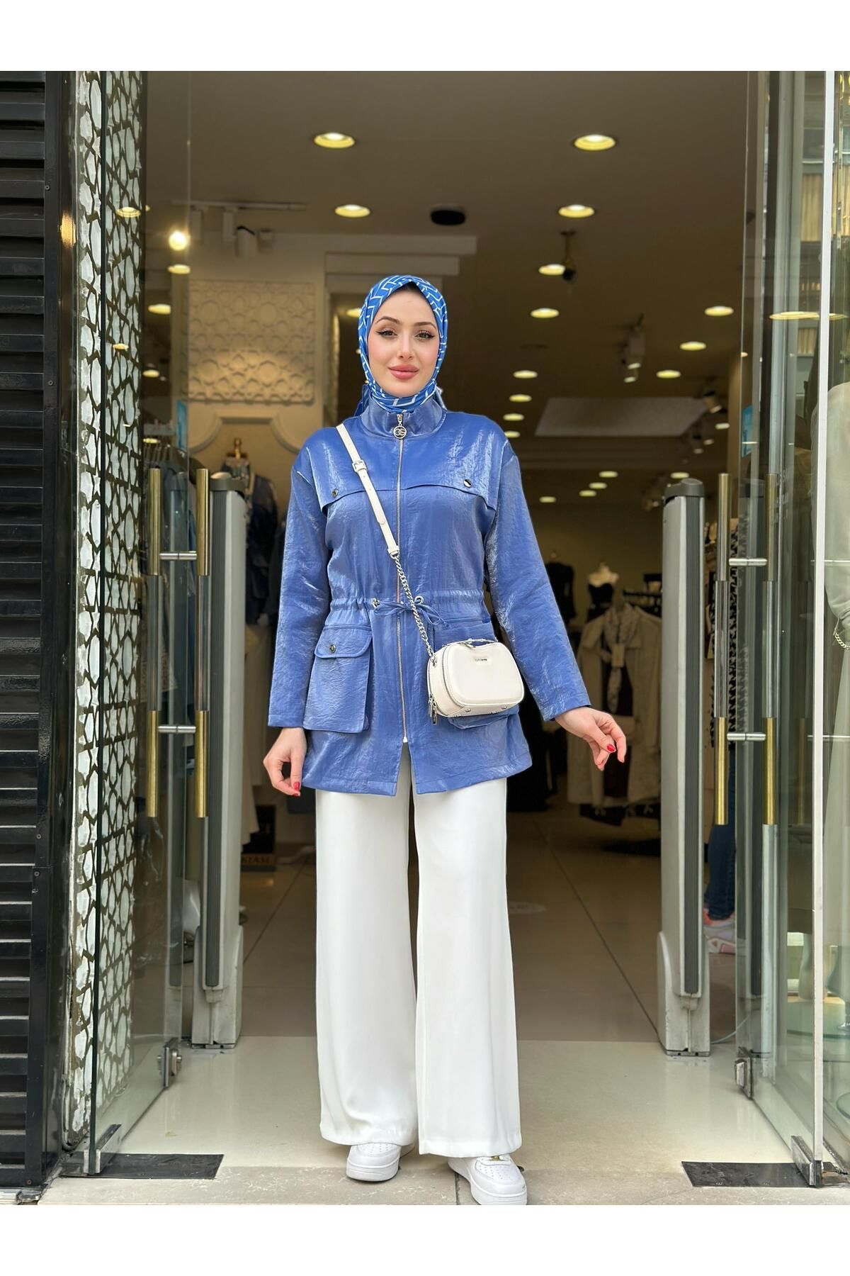 MODA BELDEN BAĞLAMALI CEKET