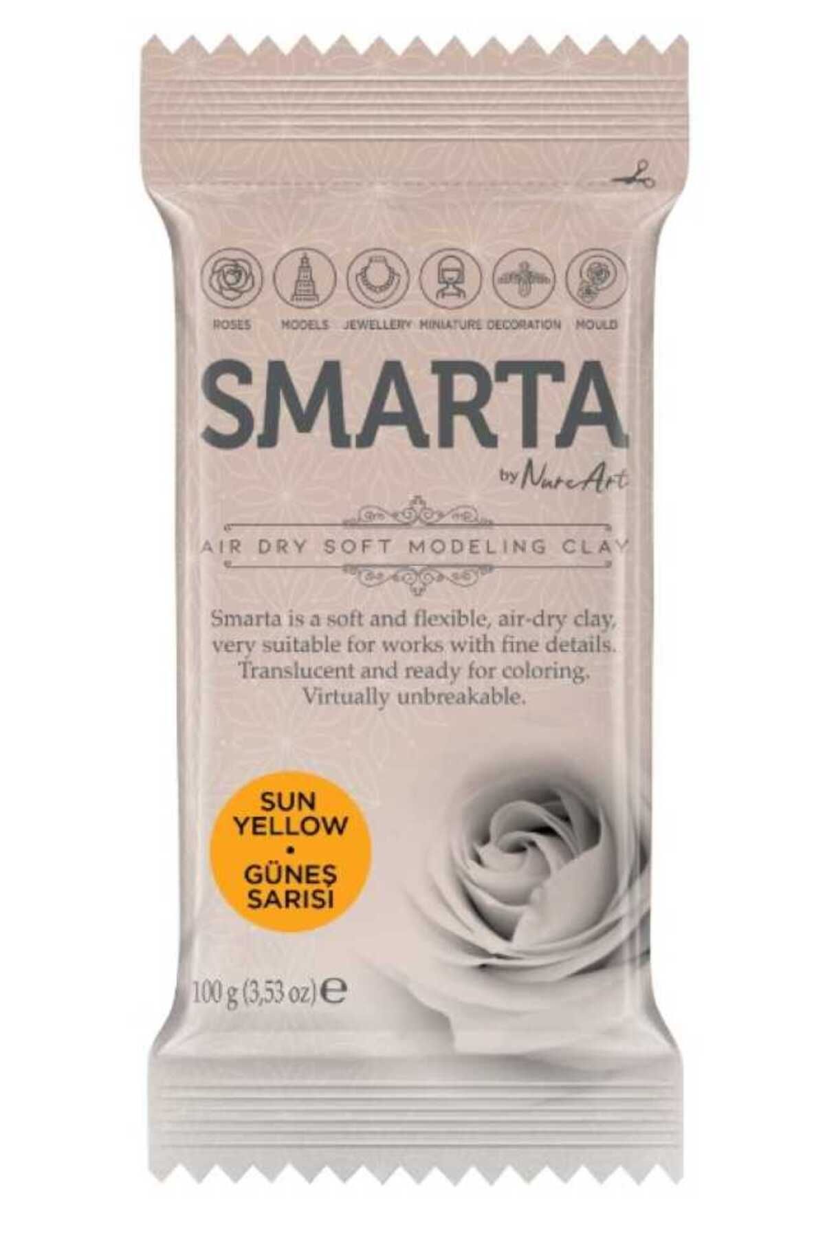 SMARTA BY NUREART Modelleme Hamuru 100 gr - Güneş Sarısı