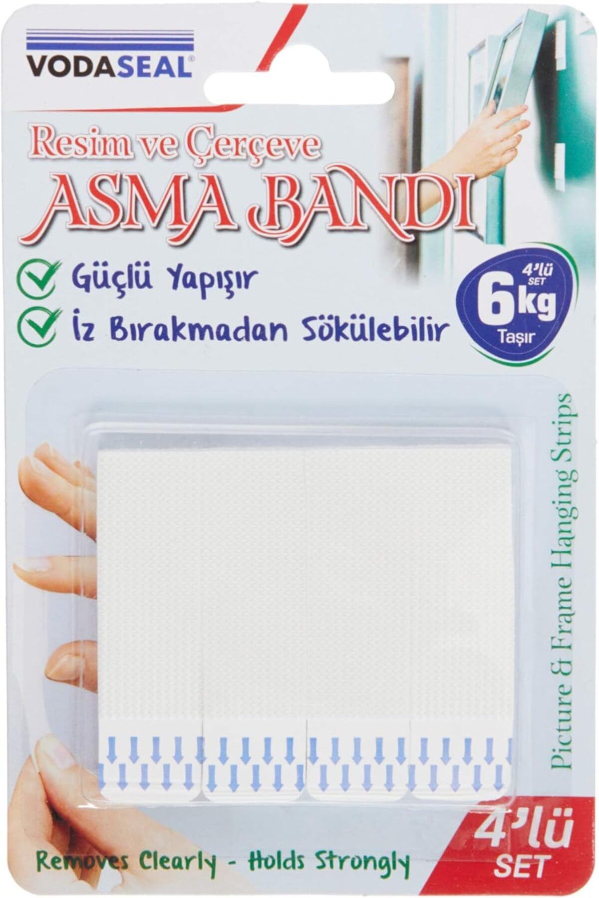 MCreative 53.01.082 Resimli Çerçeve 4'lü Cırt Bant