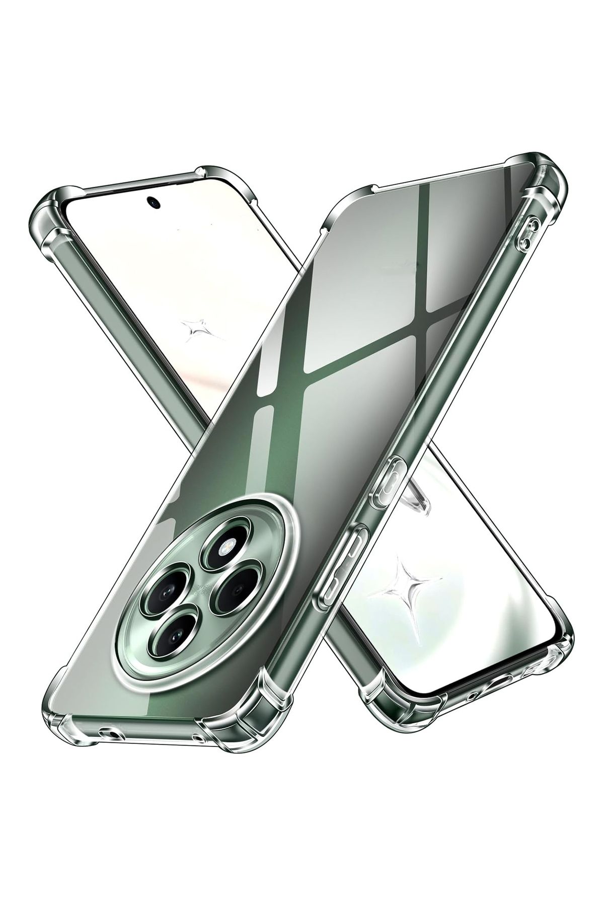 Di Aksesuar Köşe Korumalı Antishock Airbag Oppo Reno 12F