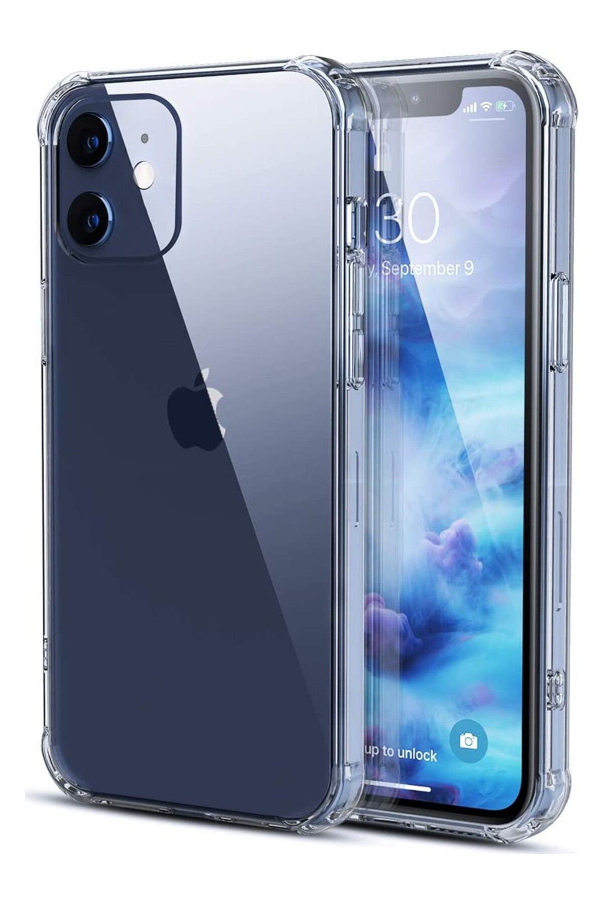 Di Aksesuar Köşe Korumalı Antishock Airbag iPhone 12 Mini