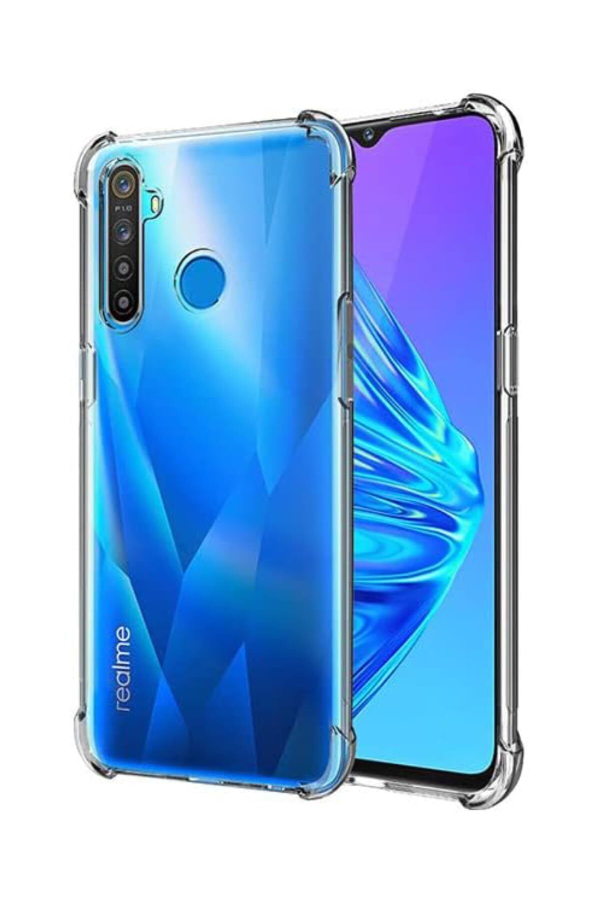 Di Aksesuar Köşe Korumalı Antishock Airbag Realme 5i