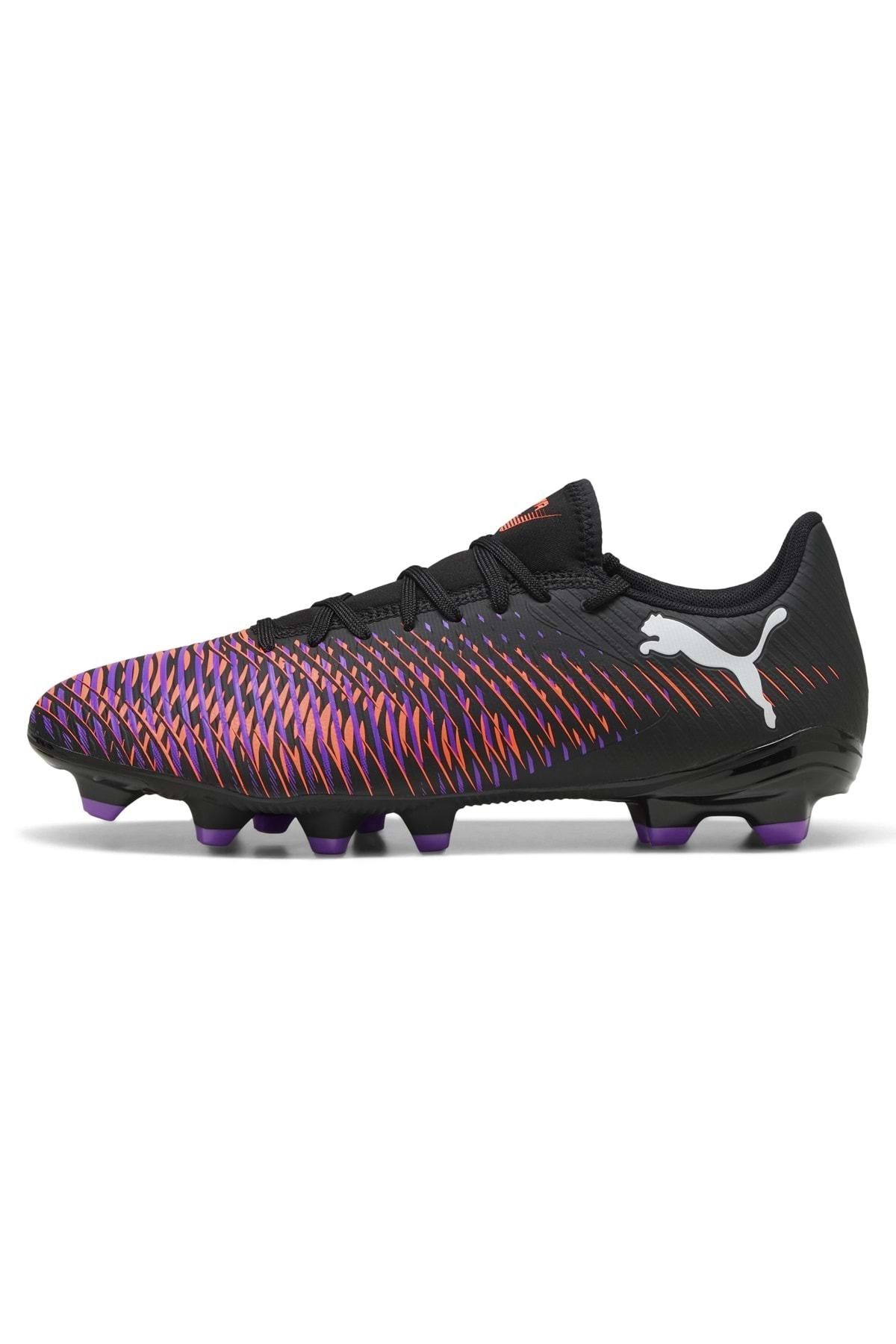 Puma 108141 Future 8 Play Fg/Ag Profesyonel Suni/Çim Zemin Erkek Krampon SİYAH