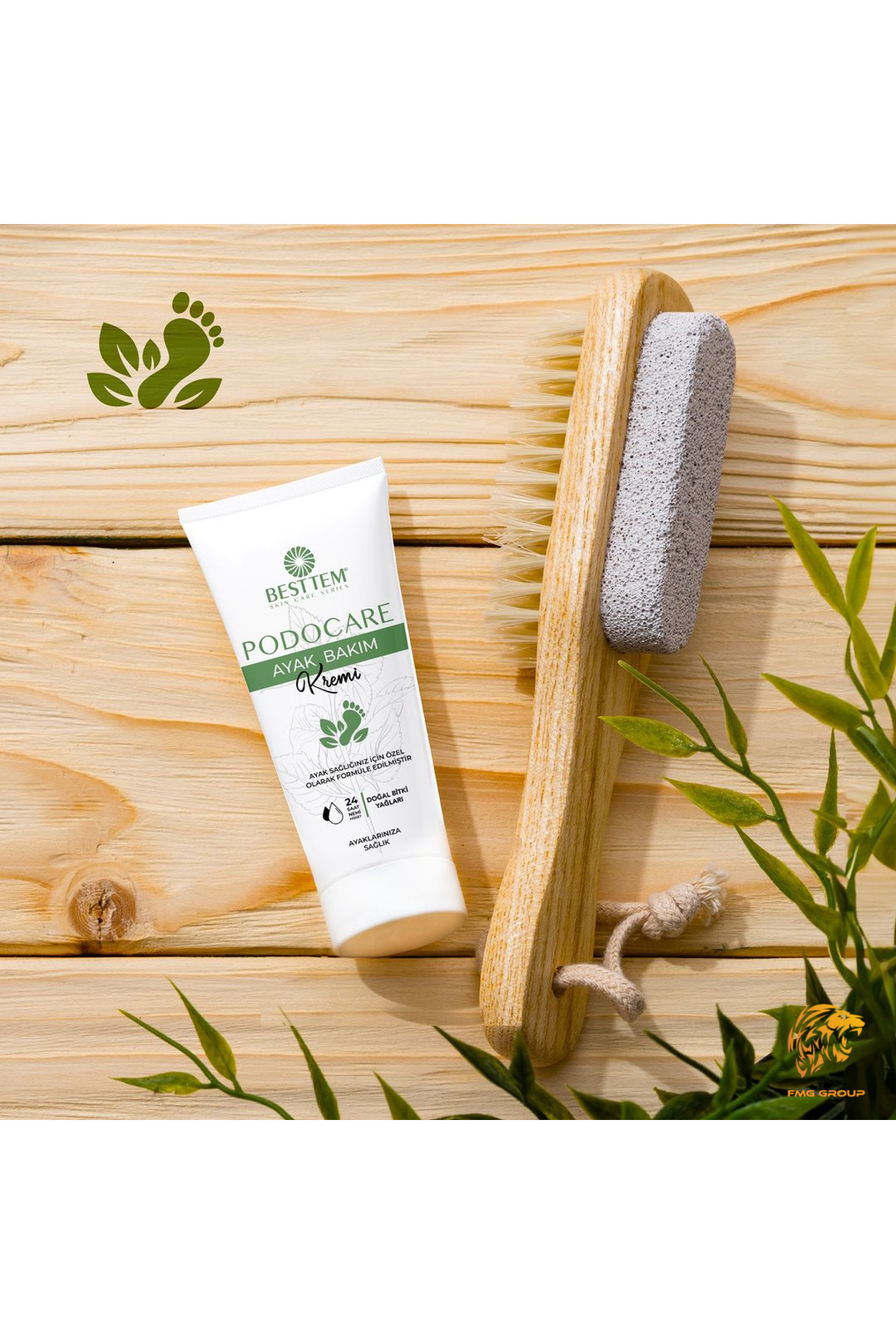 Podocare Ayak Bakım Kremi – Nane Ekstraktı Ve Nemlendirici | 100 ml — FMG095 — تصویر 4 از 5