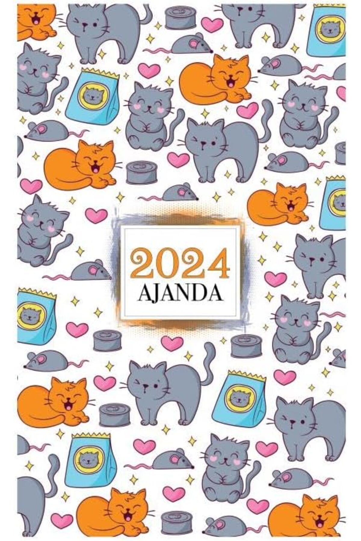 STOREMAX srhtDS Kelebek 2024 Ajanda - Oyuncu Patiler, 8683672858791, Çok Renkli Sersa Desing 266450