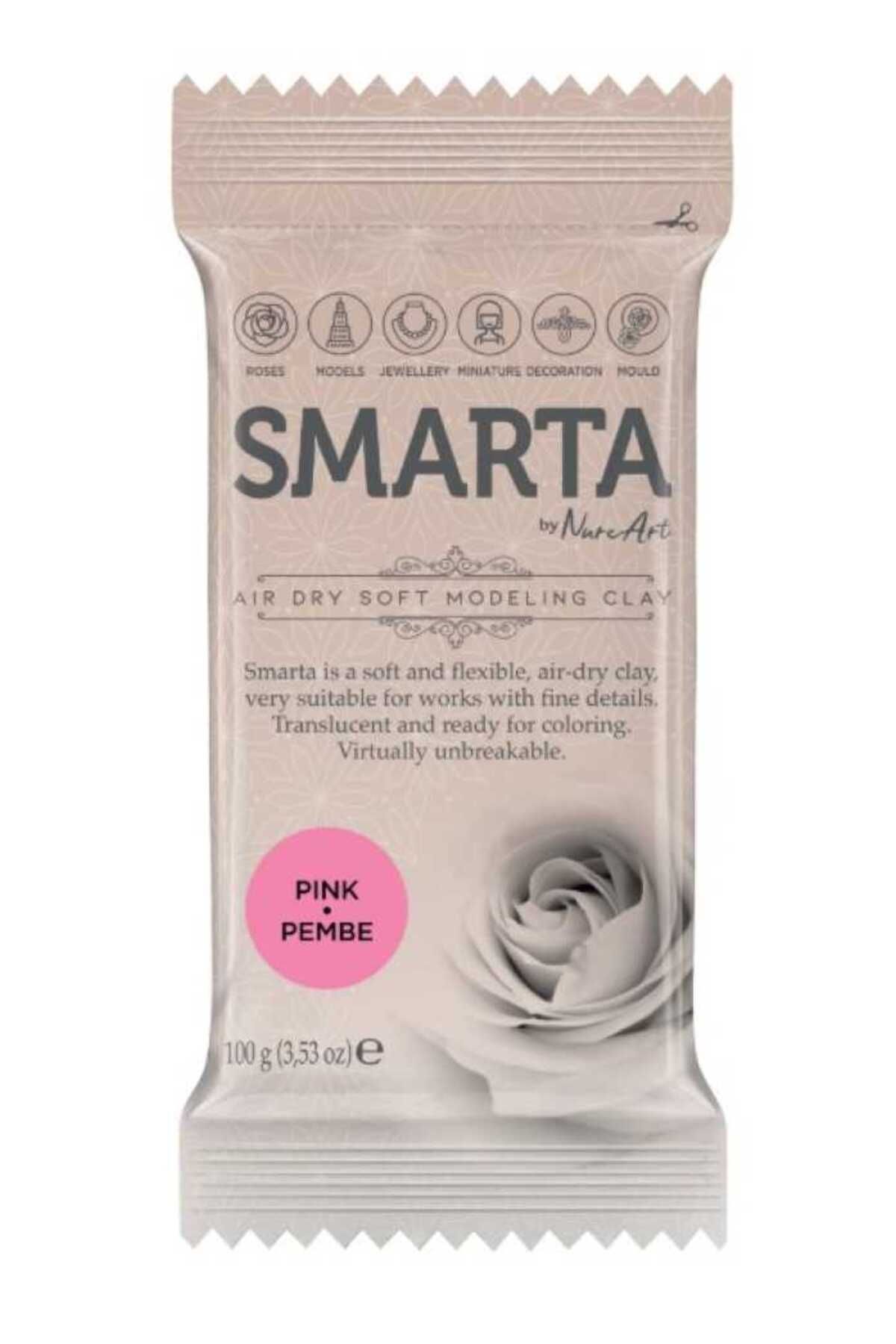 SMARTA BY NUREART Modelleme Hamuru 100 gr - Pembe