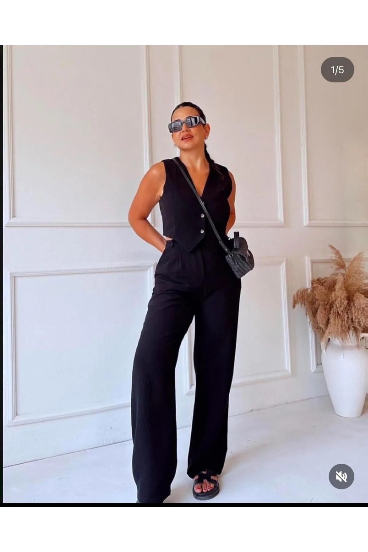 MODA LUVİAS BUTİK Regular Fit Yelekli Takım