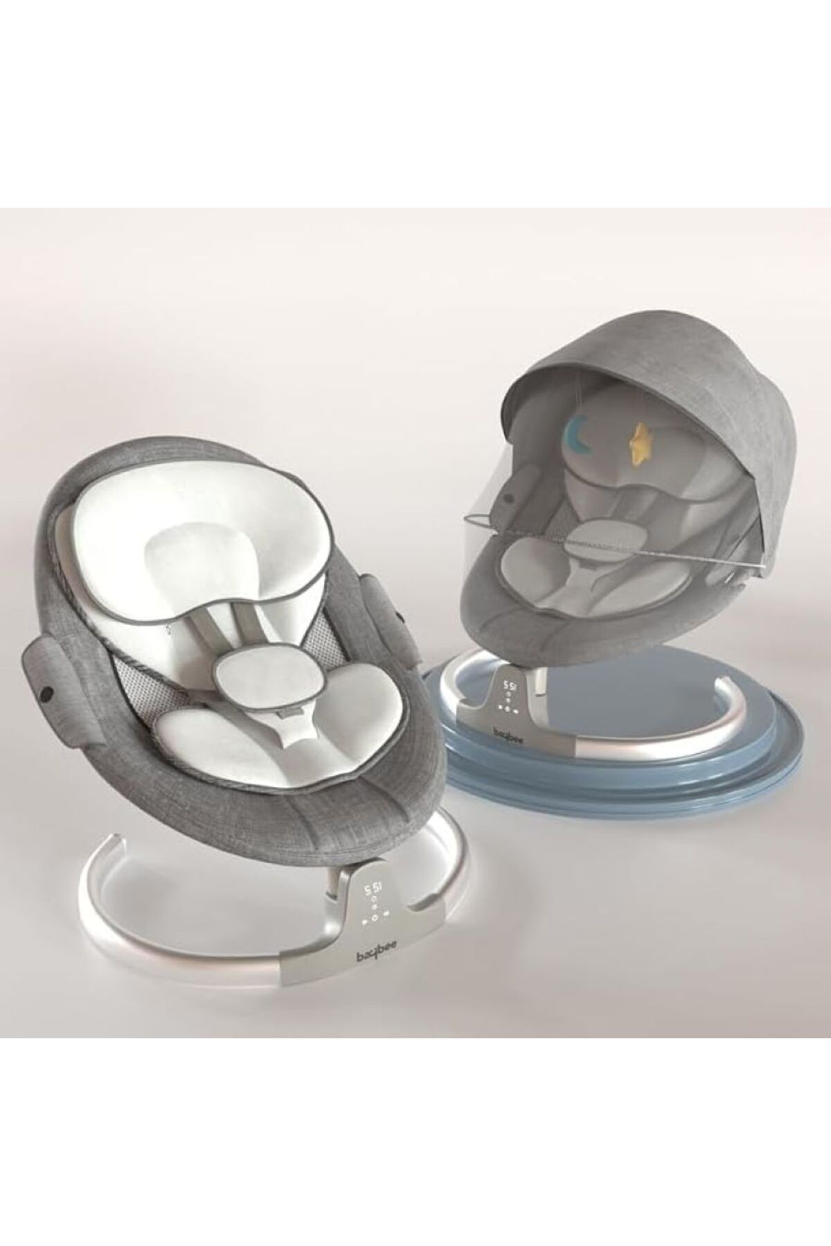 BAYBEE Lullabies Otomatik Elektrikli Bebek Salıncağı