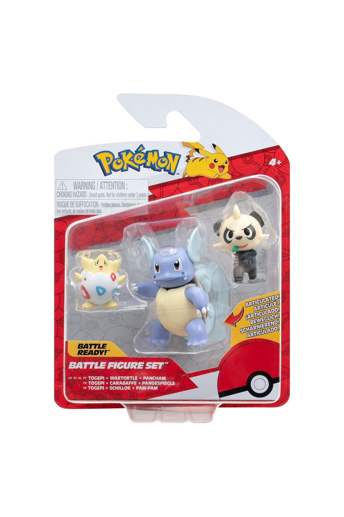 NECO TOYS Pokemon Battle 3'lü Figür Seti PKW3051