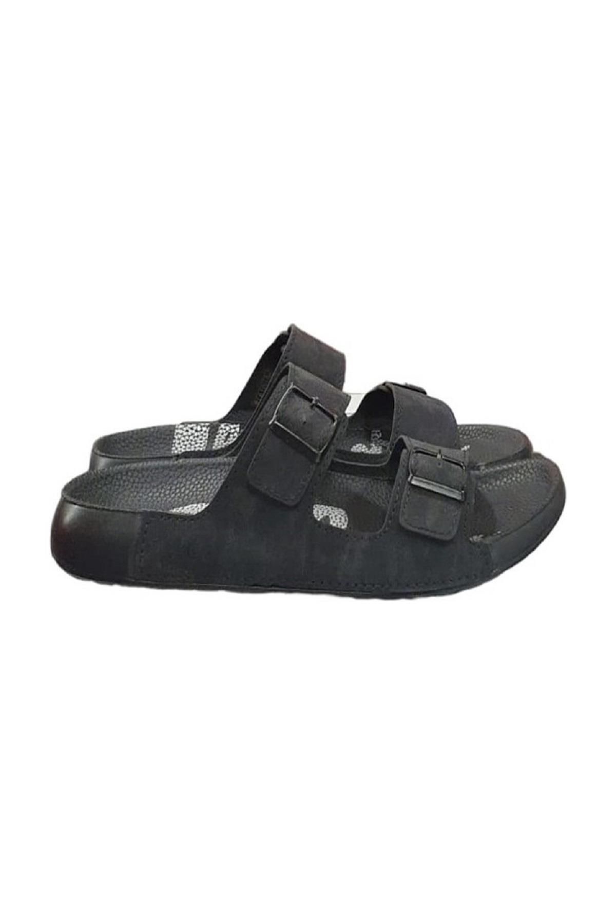 Lee Cooper Orthopedix 2010 Çift Bantlı Suya Dayanıklı Tokalı Erkek Terlik