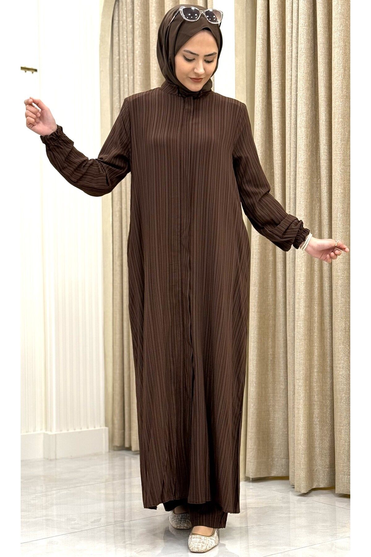 ESRANUR-Hac Umre Clothing Full Length Cotton Double Suit 4