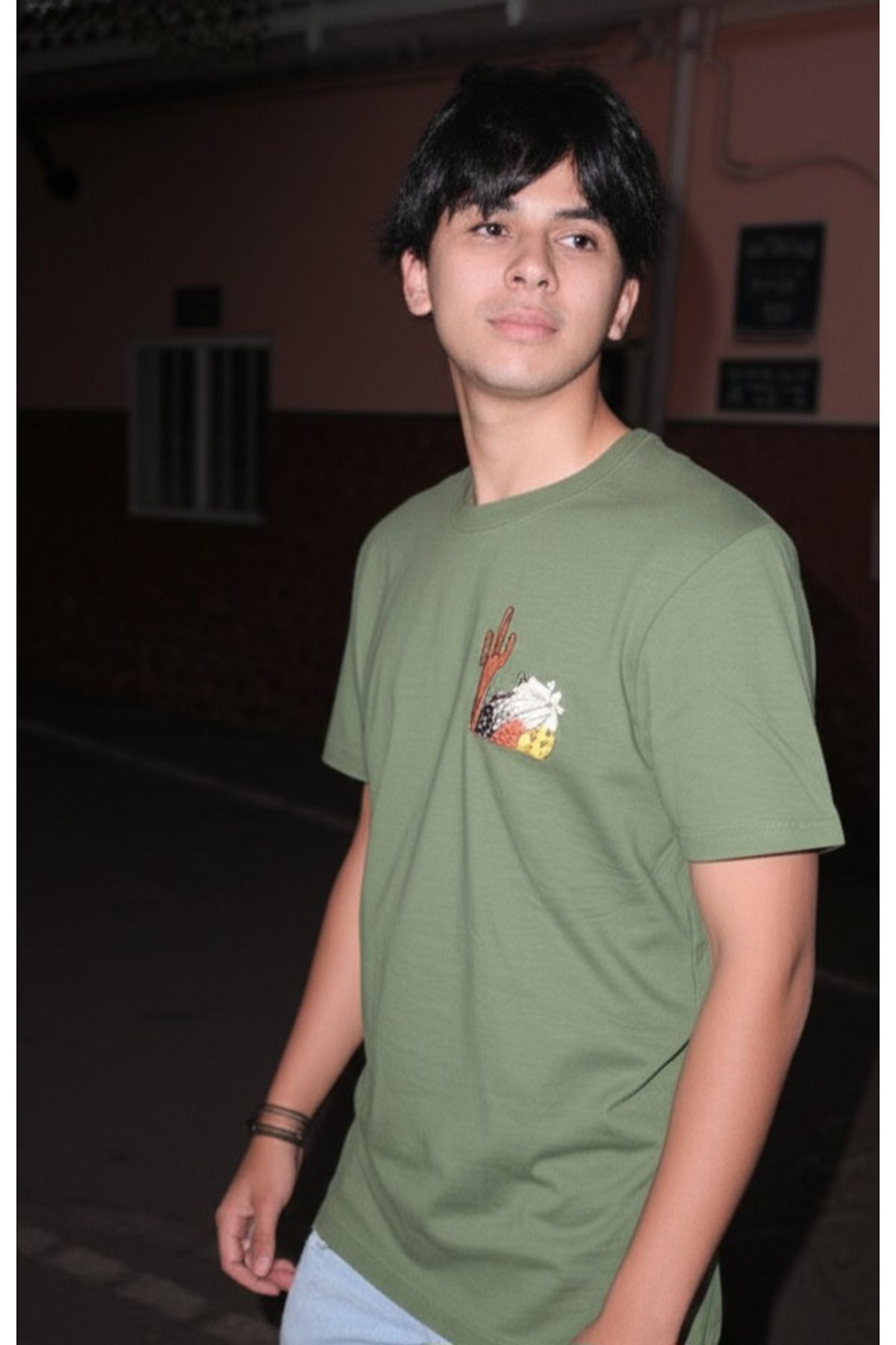 ModaNesting Erkek T-shirt Yazlık Bisiklet Yaka Terleme Yapmaz Hava Alabilen Kumaş Yazlık Erkek Tişört