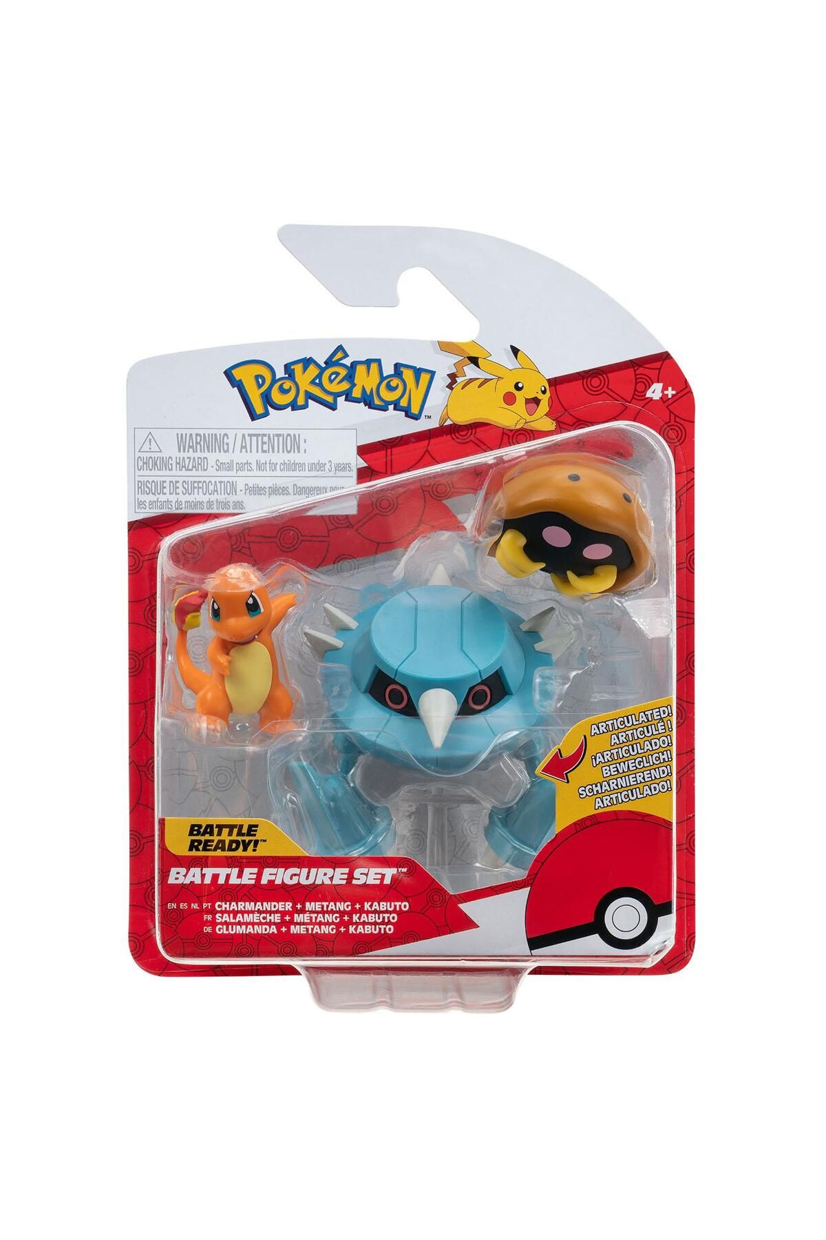 NECO TOYS Pokemon Battle 3'lü Figür Seti PKW3052