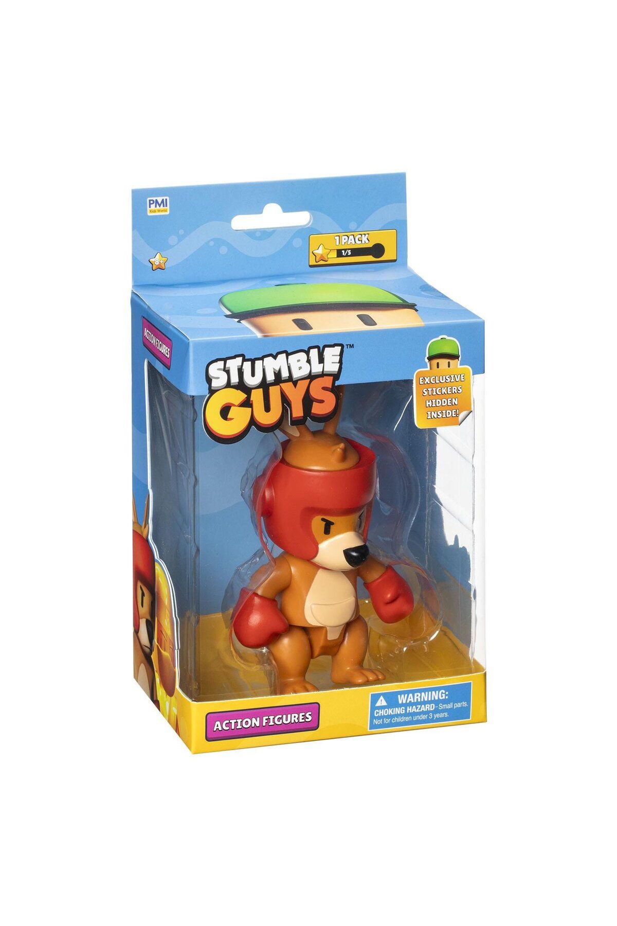 NECO TOYS Stumble Guys 11,5 cm Aksiyon Figürü 10302 SG6210 Boxing Roo