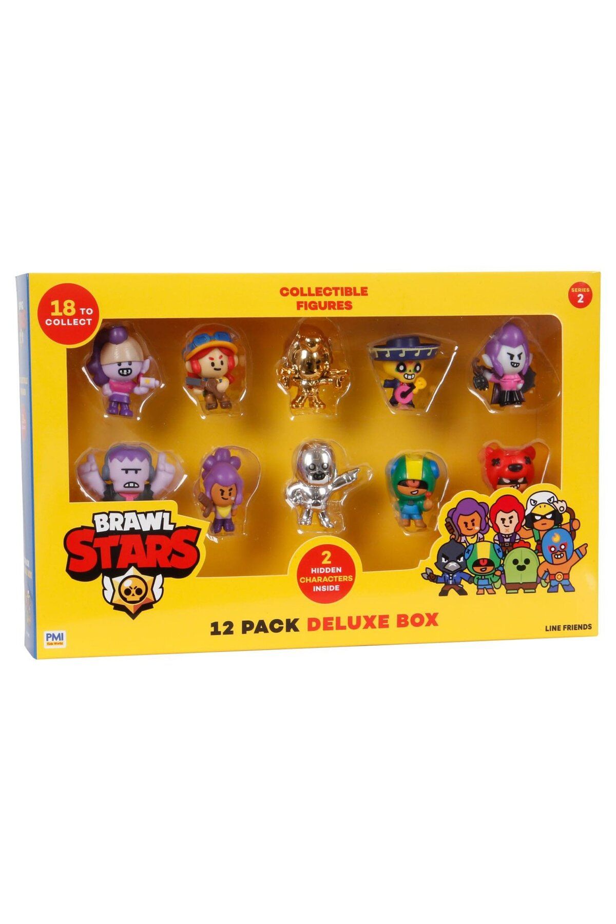NECO TOYS Brawl Stars 12'li Delüks Figür Set BRW2080 17257 Model 1