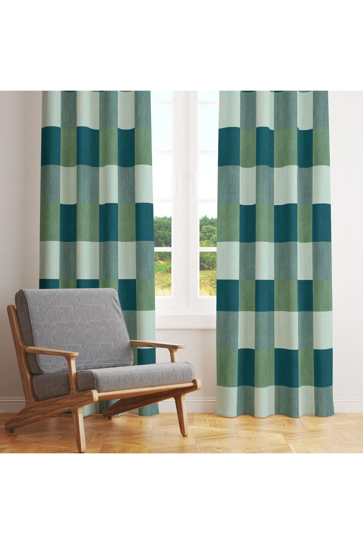 stellahomes Cortina De Fundal Decorativă Cu Design Special 140x260 Cm O Singură Aripă - 140 x 260