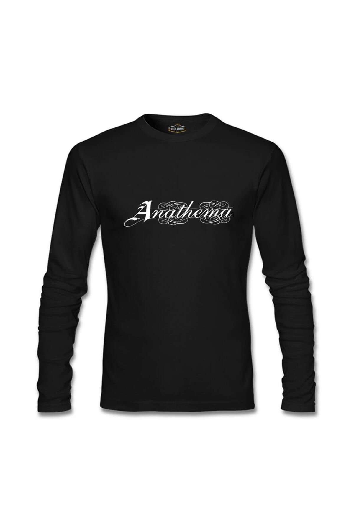 Lord T-Shirt Anathema - Logo Siyah Erkek Sweatshirt