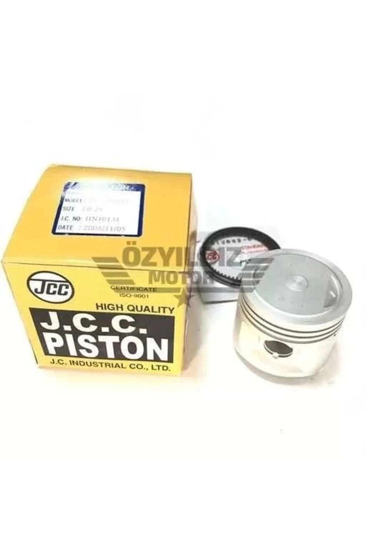 JCC Honda CGL Piston Sekman 0,50 Zincirli Jcc