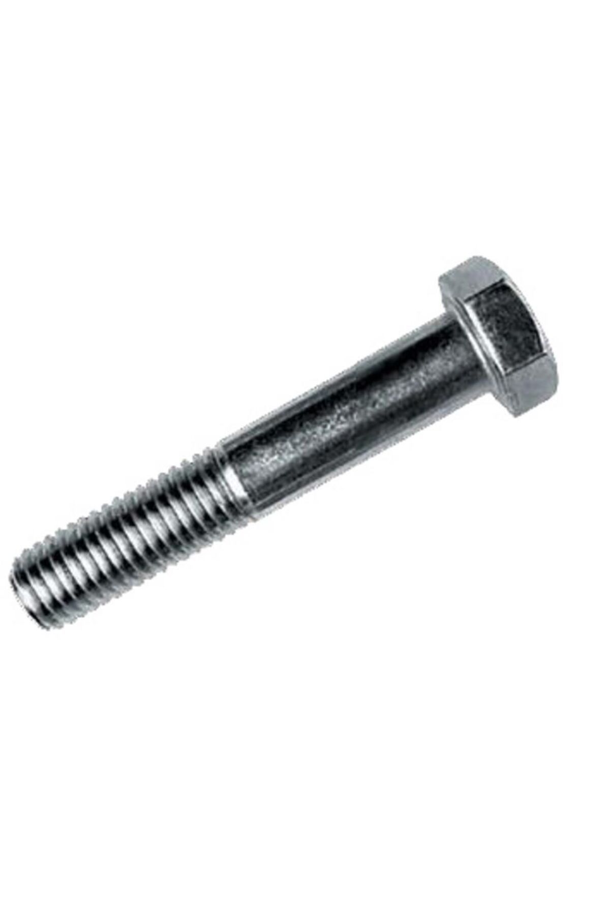 OEM M8X80 Civata Beyaz Yarım Paso 10 Adet