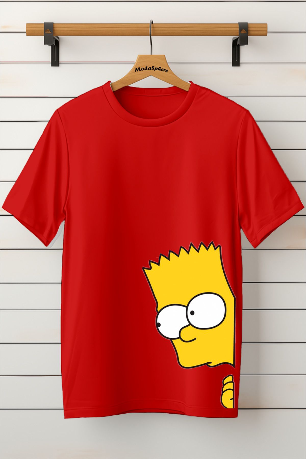 ModaSphere Baskılı Unisex Oversize Tişört