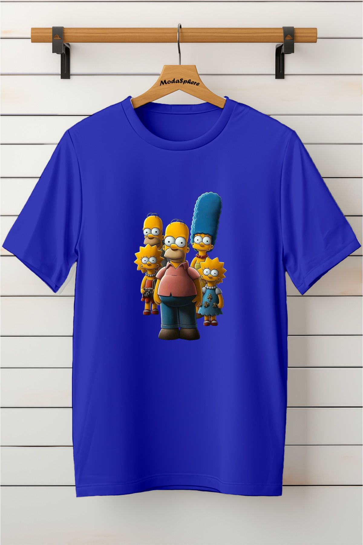 ModaSphere Baskılı Unisex Oversize Tişört