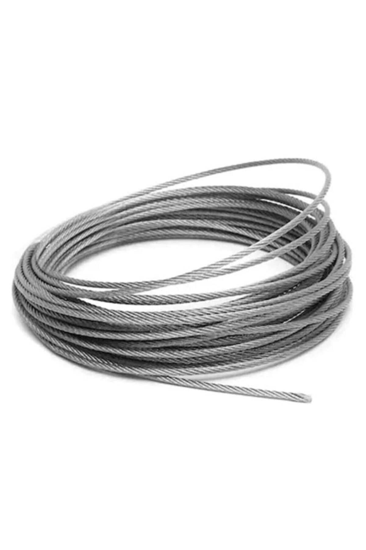 MyDrop Çelik Halat 10 mm 5 Metre (6X12+7 K.ÖZ)