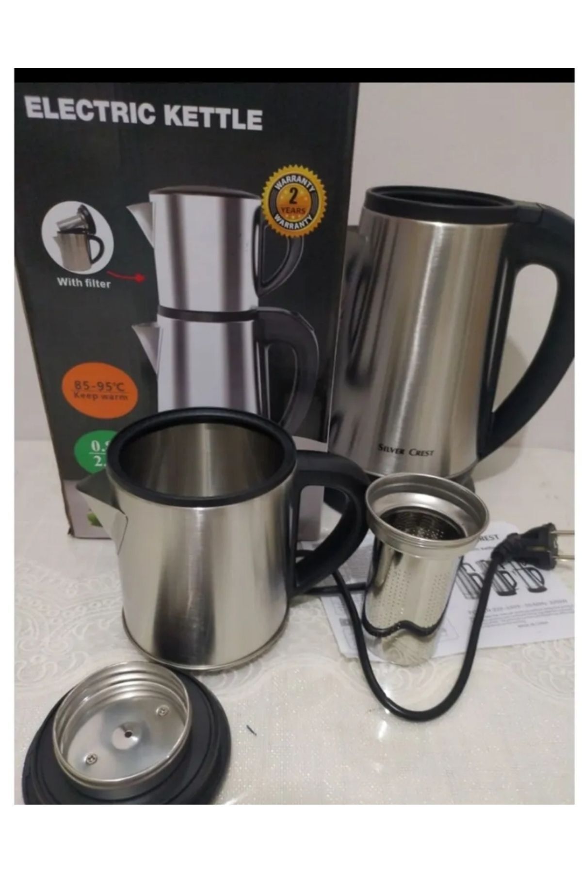 Home SİLVER CRAST Alman Teknojisi Ketlle Çay Makinası