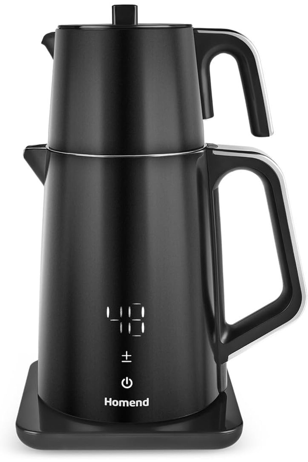 STOREMAX Royaltea Cooltouch 1798H Dokunmatik El Yakmaz Gövdeli Paslanmaz Çelik Konuşan Çay Makinesi Siya