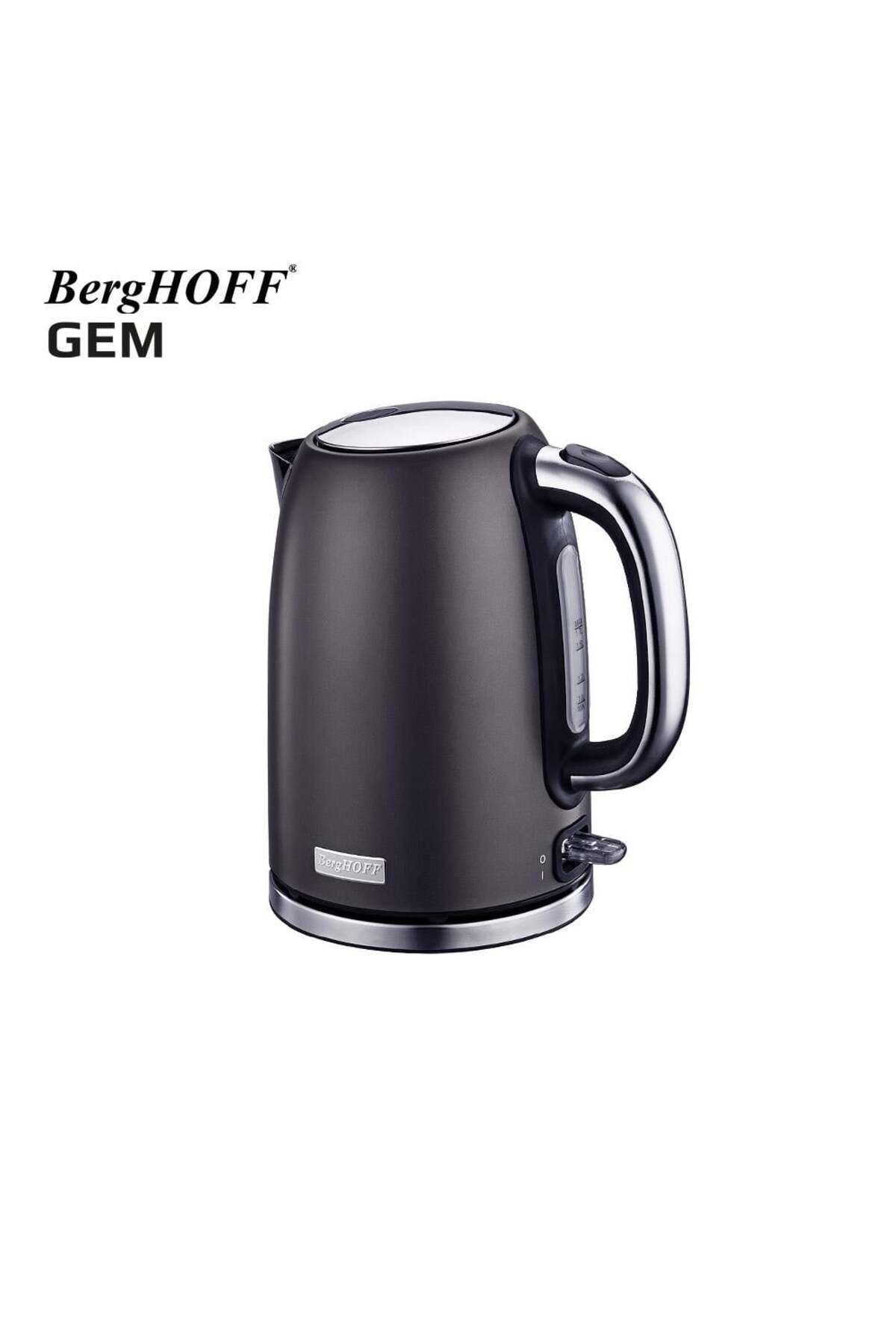 Berghoff Gem Tıtan 1.7 Litre Parlak Füme Su Isıtıcısı