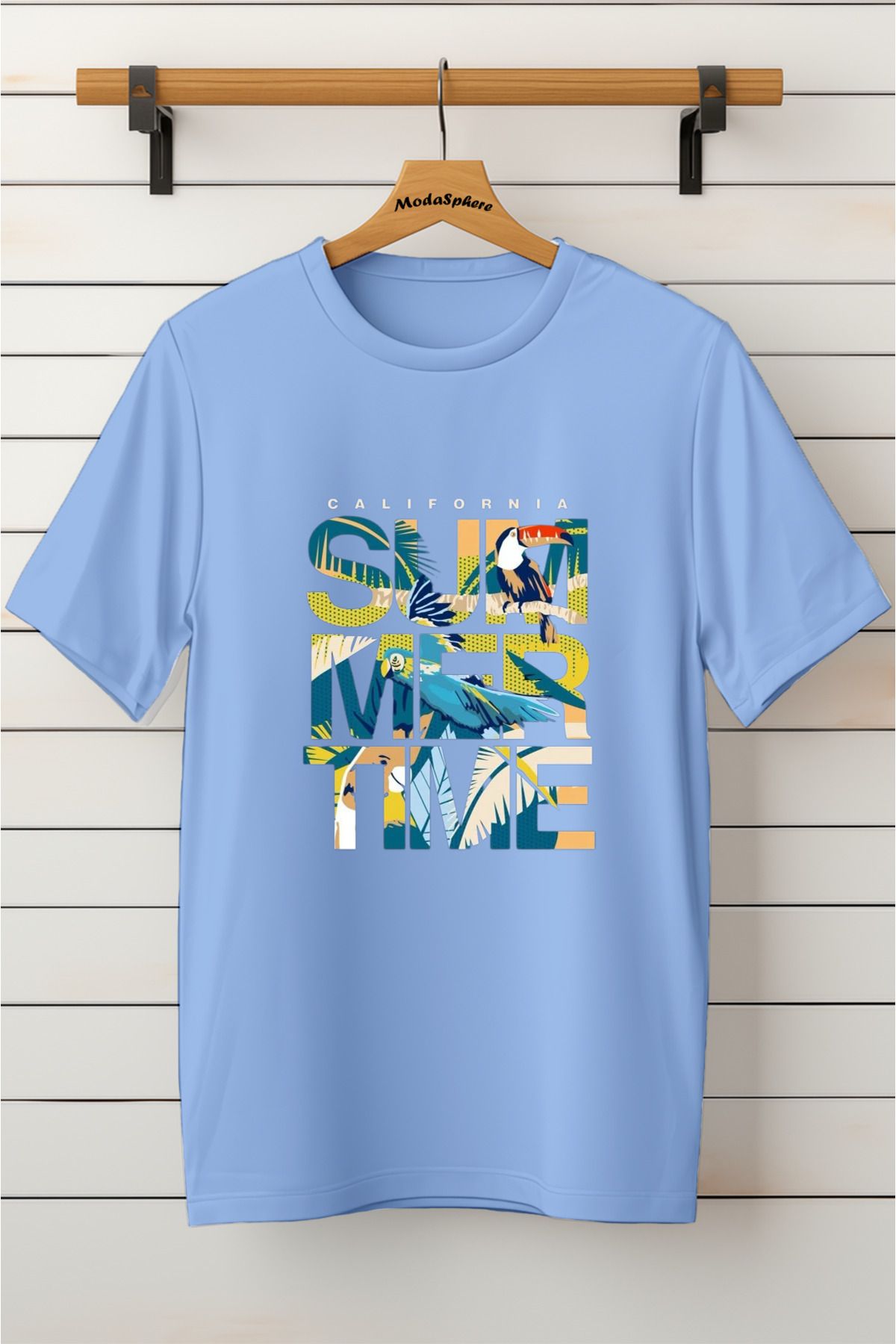 ModaSphere Baskılı Unisex Oversize Tişört