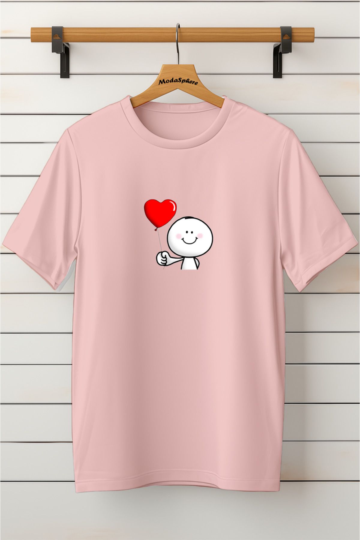 ModaSphere Baskılı Unisex Oversize Tişört