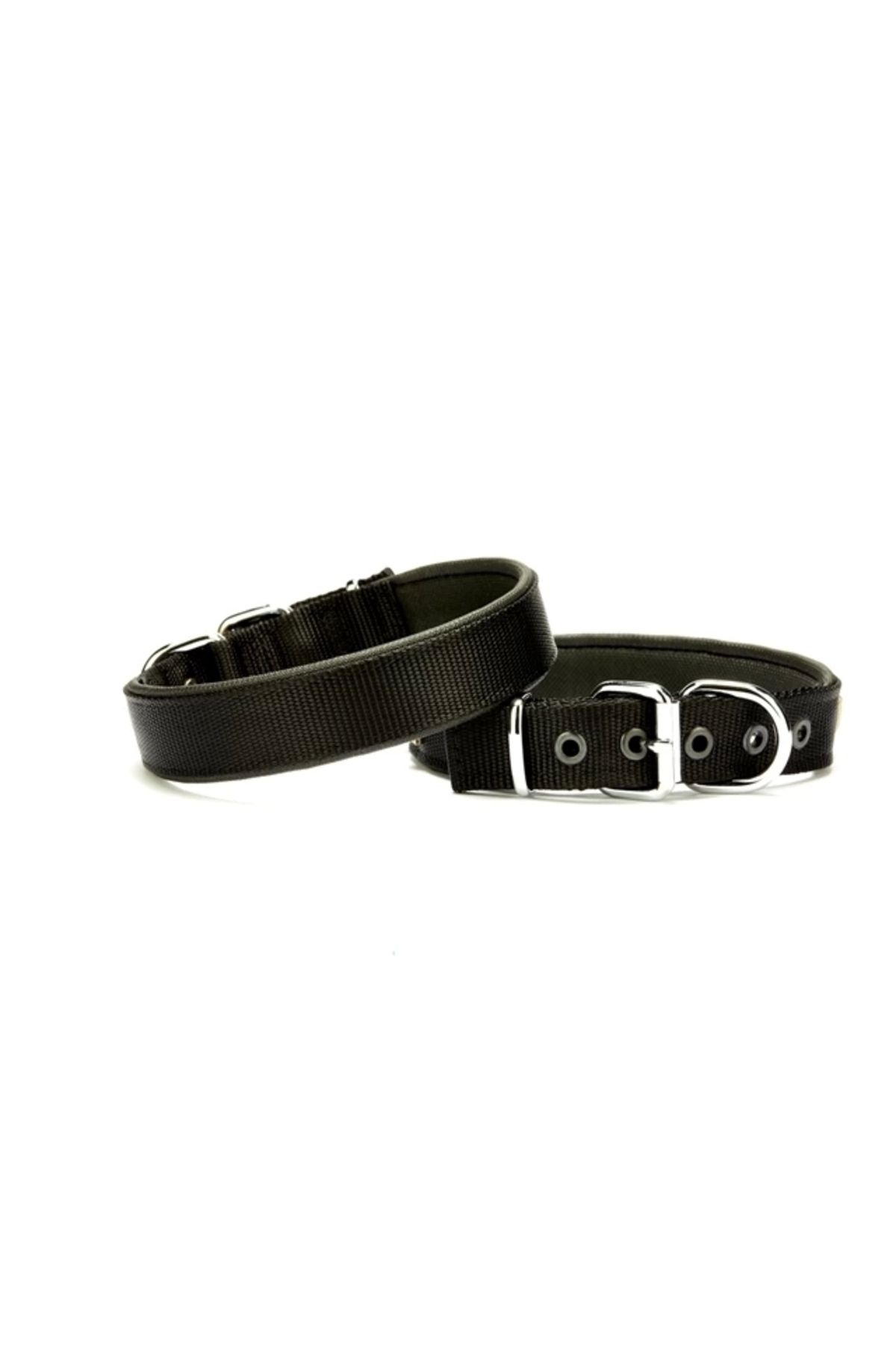 DOGGİ Doggie Softlu Dokuma Köpek Tasması 2,5 cm x 50 cm Siyah