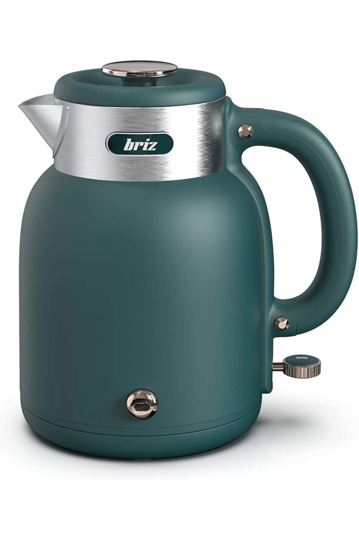 KDROĞLU MM BR1040 Retro Yeşil Su Isıtıcı Çelik Kettle Drk 1114477