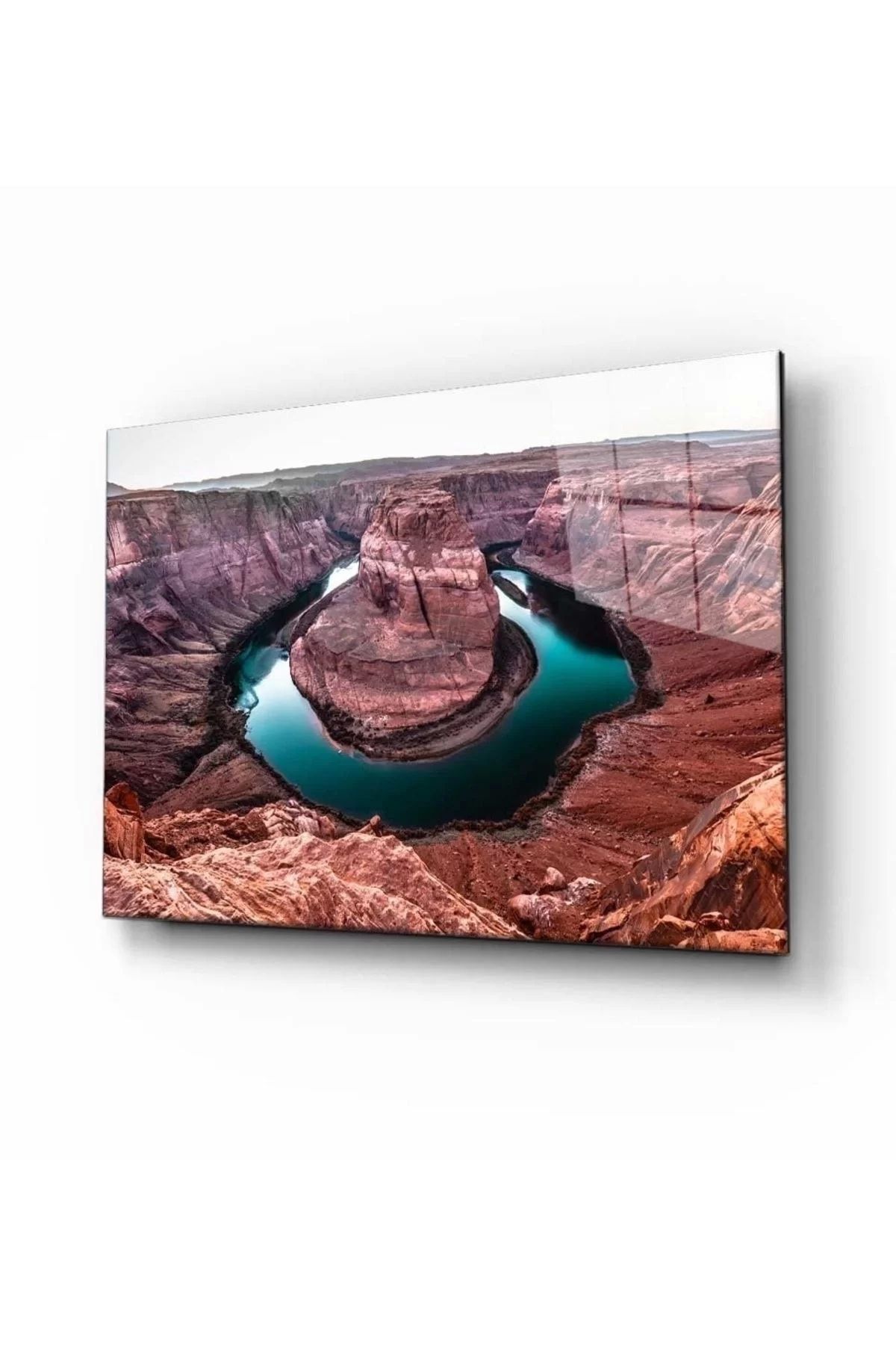 ÖYKÜ VE YİĞİT Doğa Manzara Cam Tablo 4mm Dayanıklı Temperli Cam