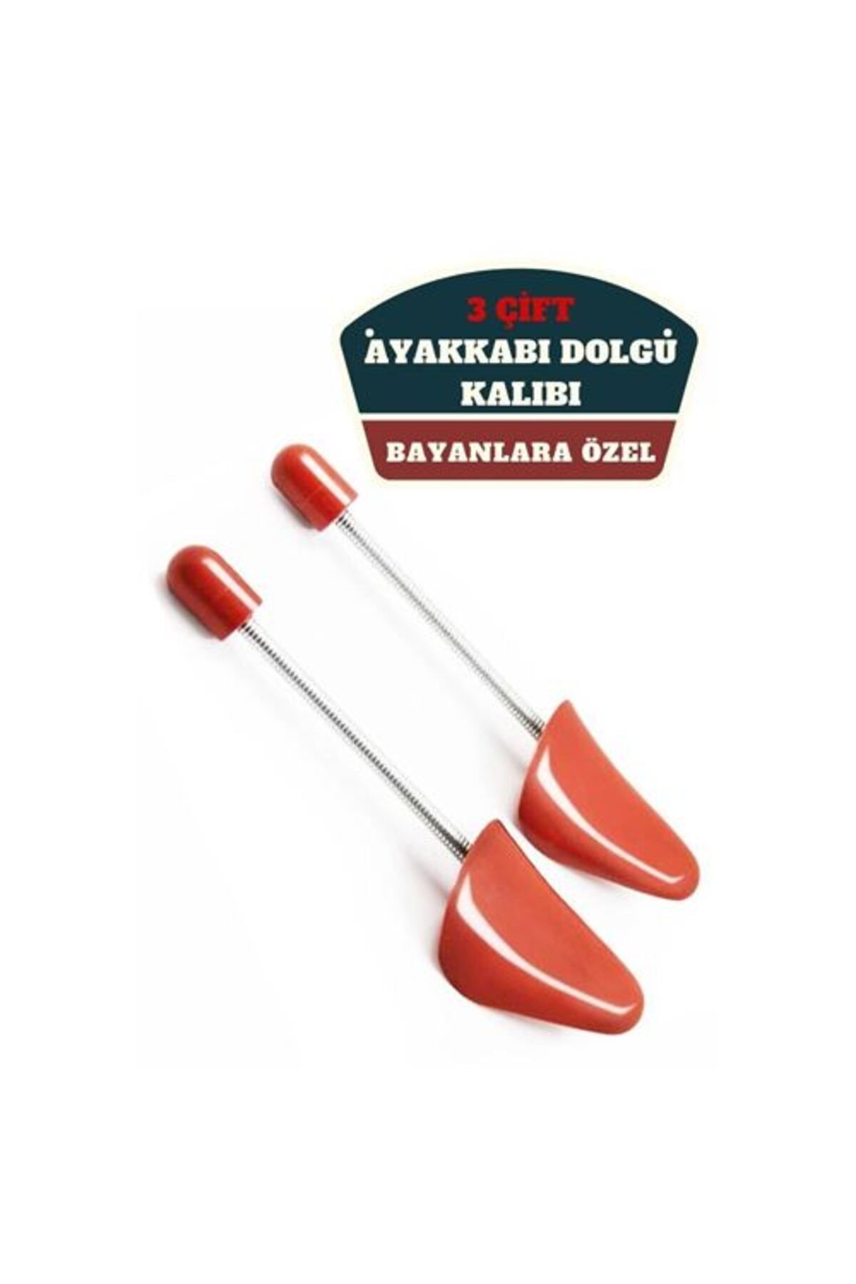 NEZADE STORE 36-41 Ayakkabı Dolgu Kalıbı 3 Çift