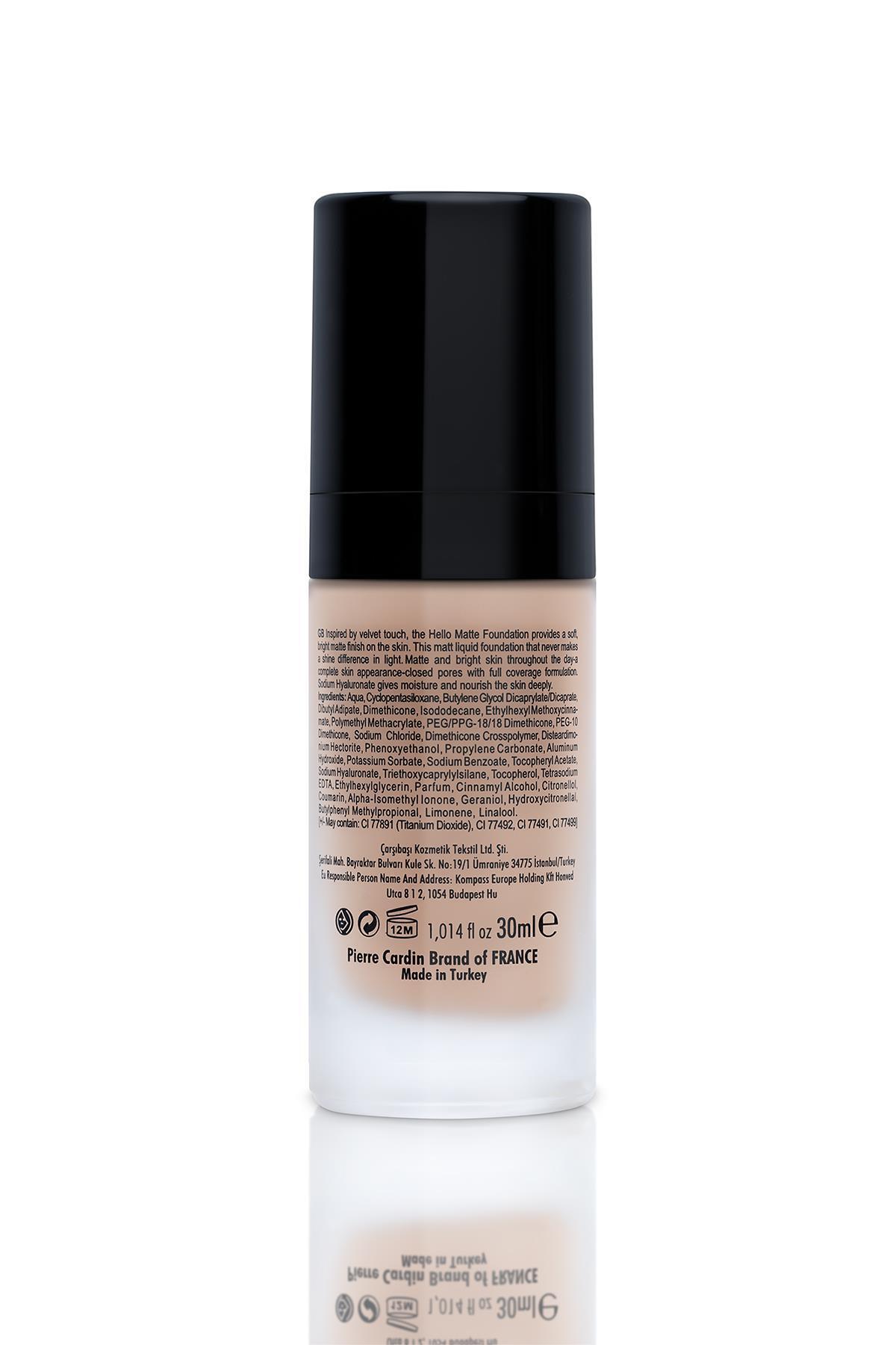 Hellomatte Foundation - Sun Beige - 30 ml