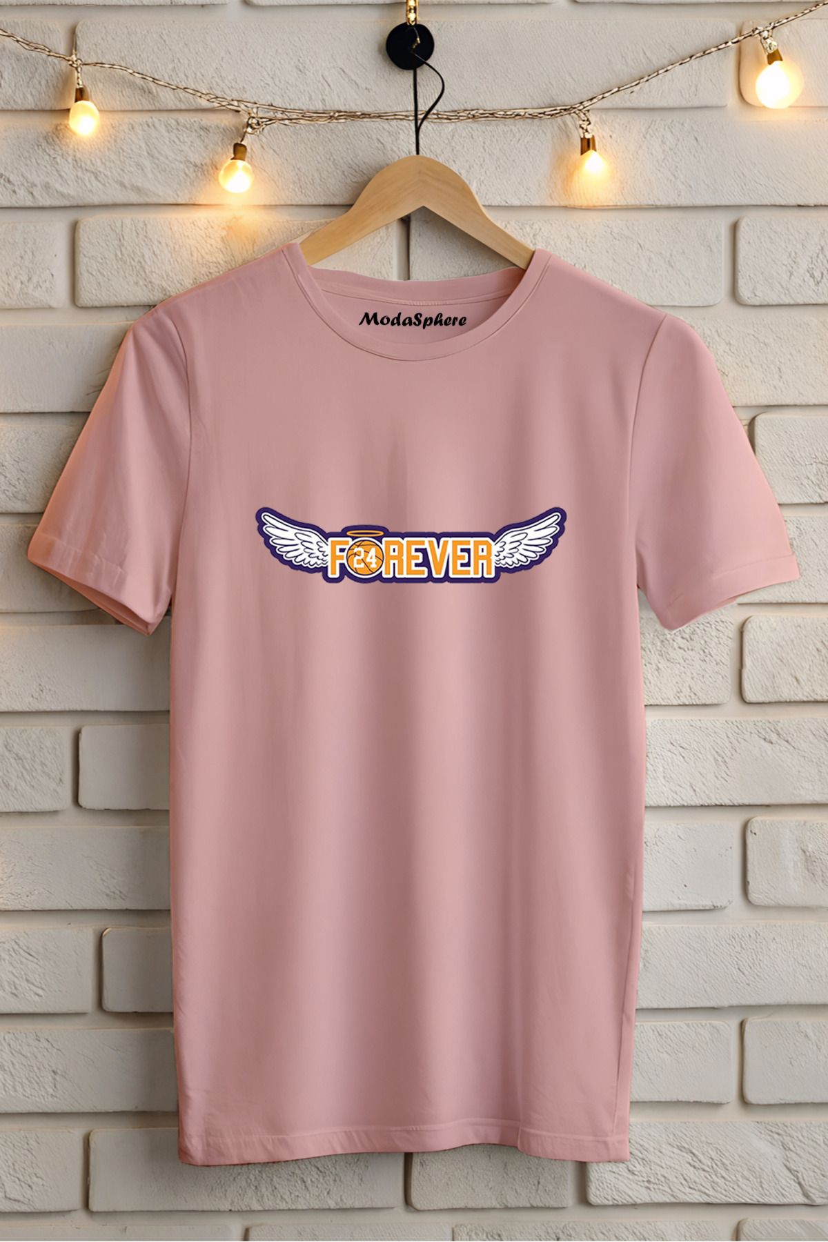 ModaSphere Baskılı Unisex Oversize Tişört