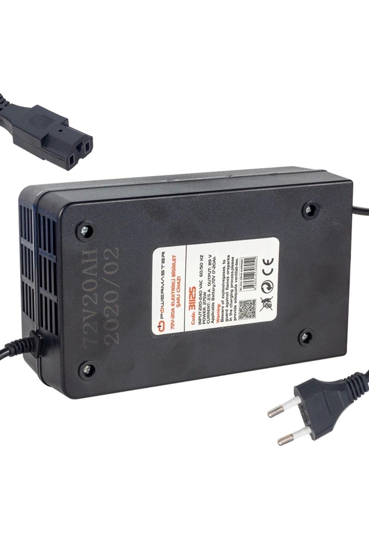 STOREMAX 72 VOLT - 20 AMPER ELEKTRİKLİ BİSİKLET ŞARJ CİHAZI (5047)