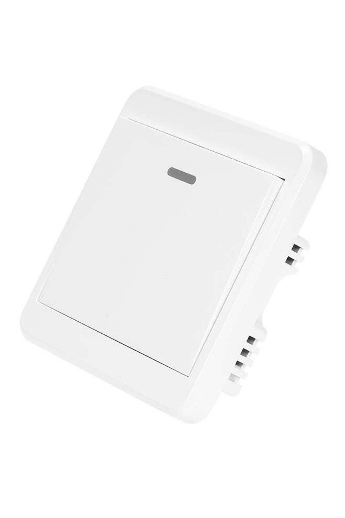 Generic-WiFi Exit Button Switch For Electronic Door Lock White 1