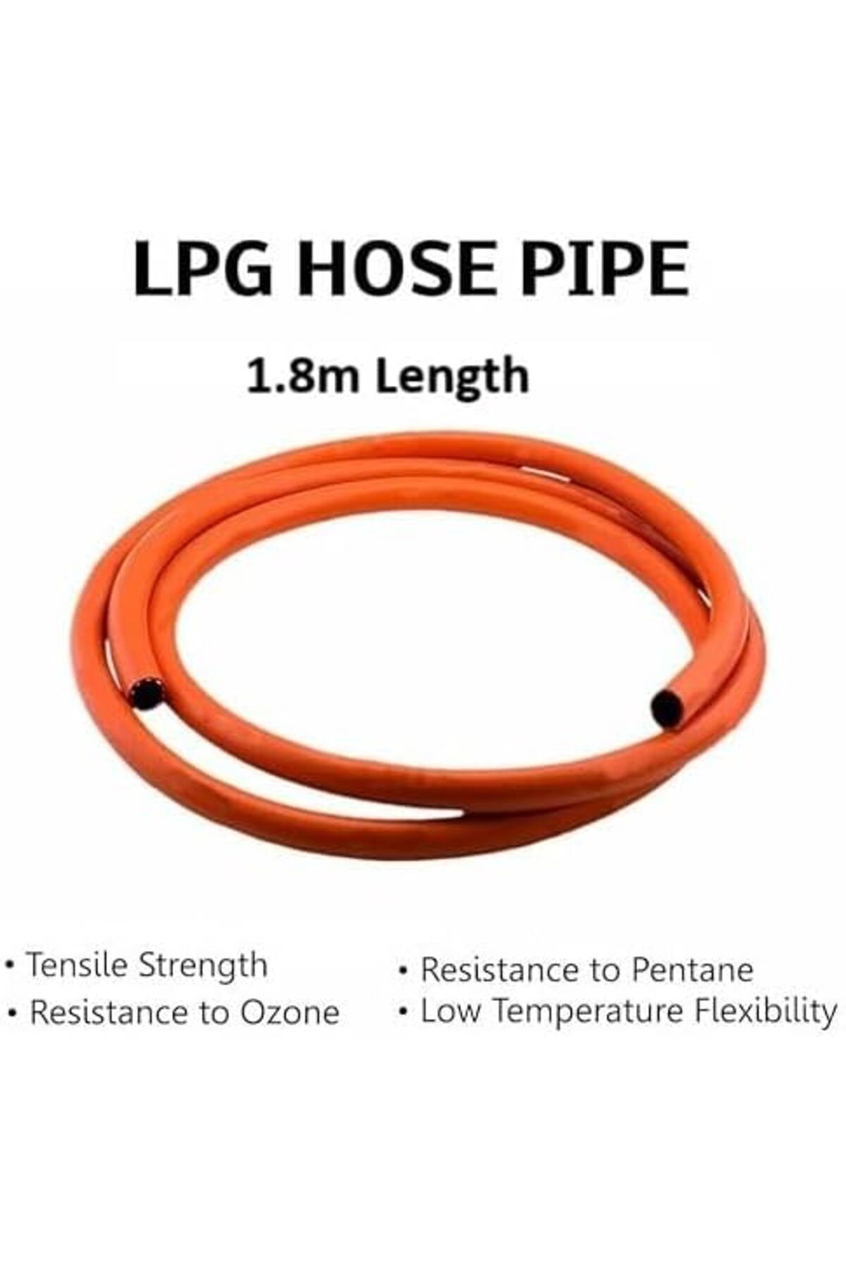 Goishtrie-Durable Gas Connection Hose with Corrosion Resistant and Anti-Aging Design (1.8 Meter) 4