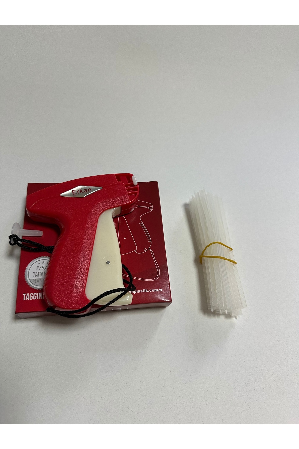 ERKAN 5MM TÜRBAN TASARIM GELİNLİK KILÇIK TABANCASI VE 1.000 ADET (10DAL) KILÇIK