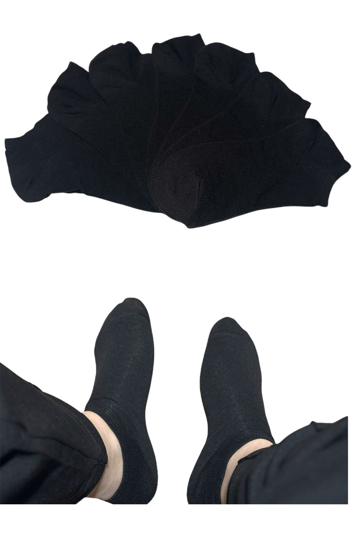 BYNDRSOCKS 7 Çift Kadın Patik Pamuklu Çorap