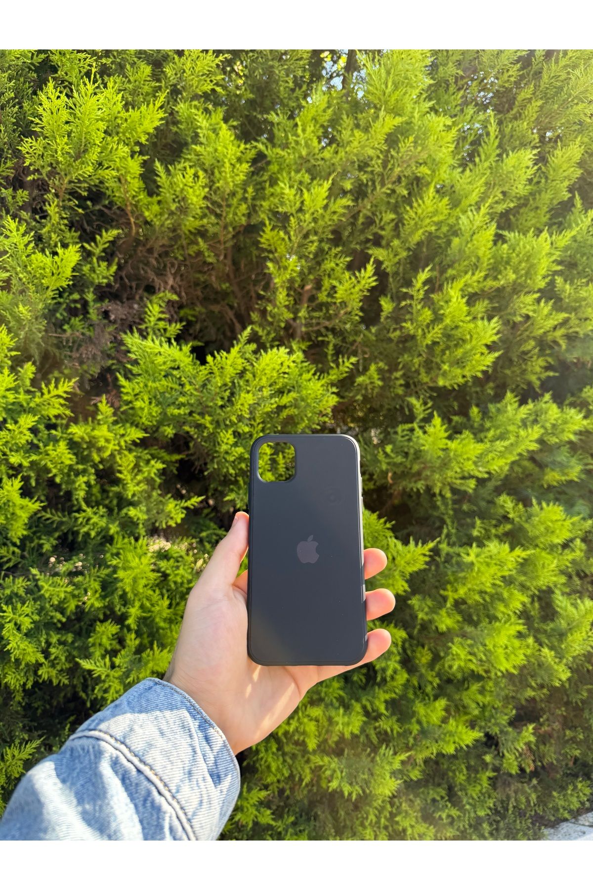 Thelioncase Apple iPhone 11 Lansman Uyumlu İçi Kadife Silikon Kılıf- Siyah