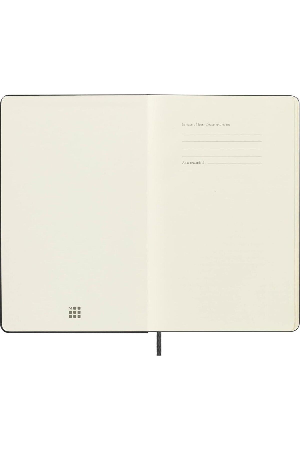Moleskine-Black Notebook Notebook Plain 240p. - 13x21cm 5649793 3