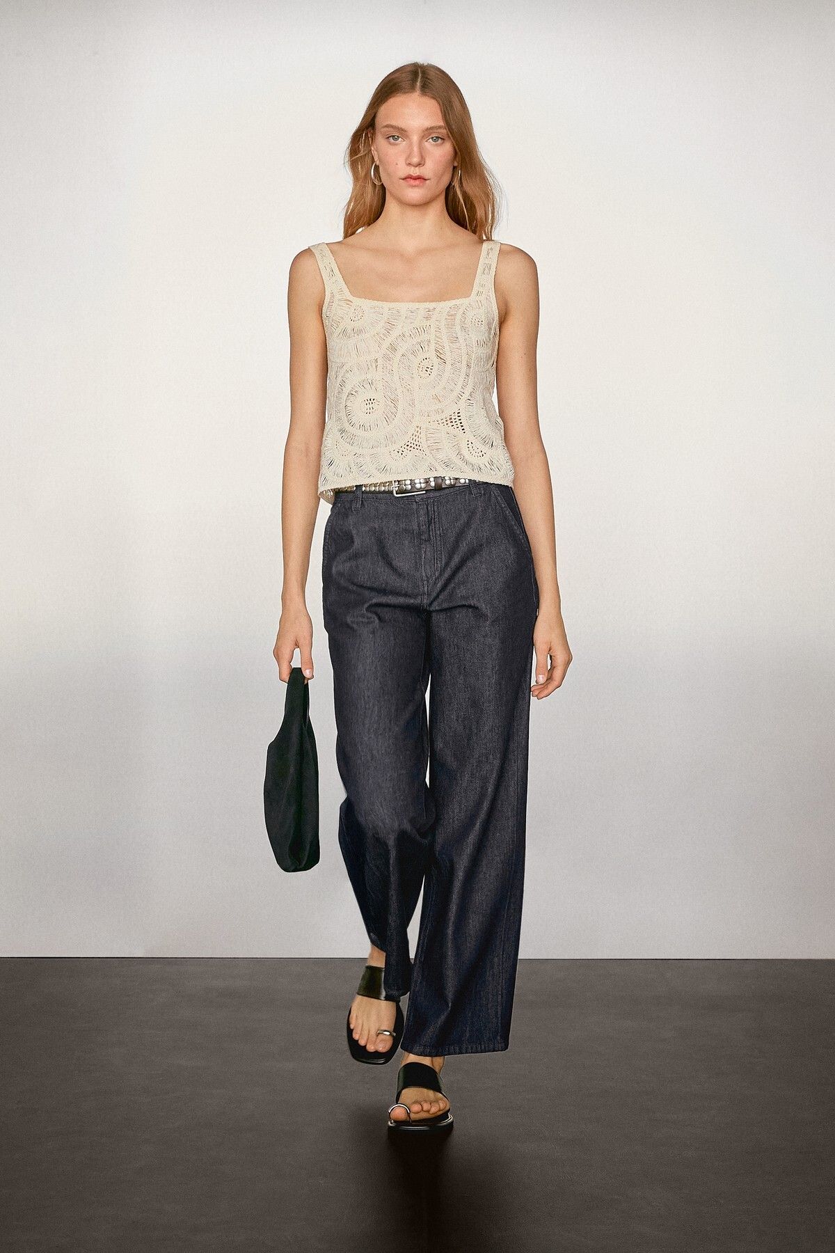 Massimo Dutti Orta bel straight fit jean