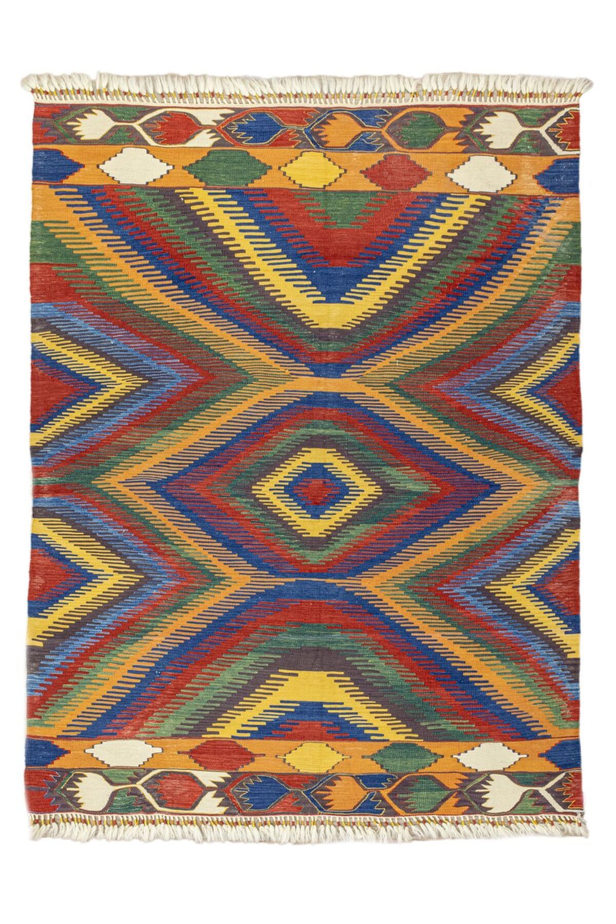 Soho Antiq Judos Geometrik Tasarımlı Kilim 130x177 cm