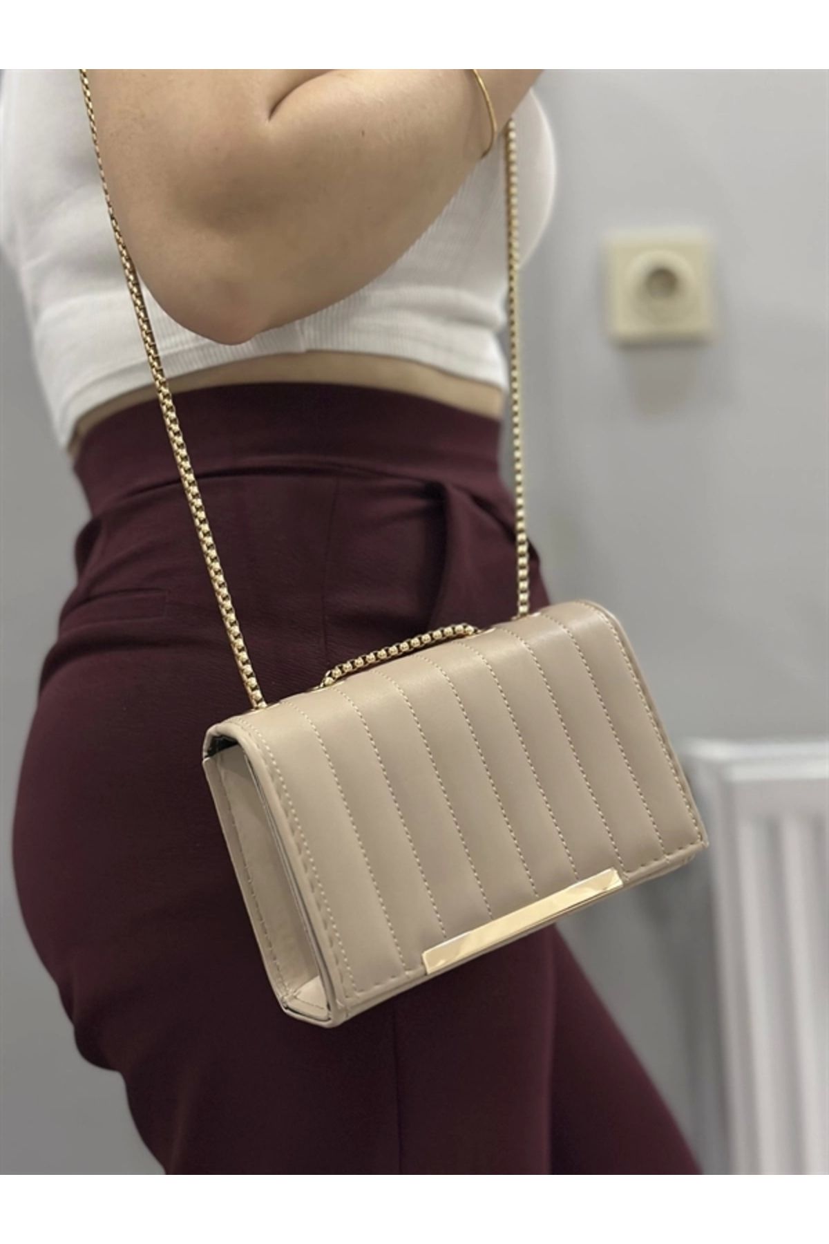 FASHIONLINE Cessi vizon cilt çanta