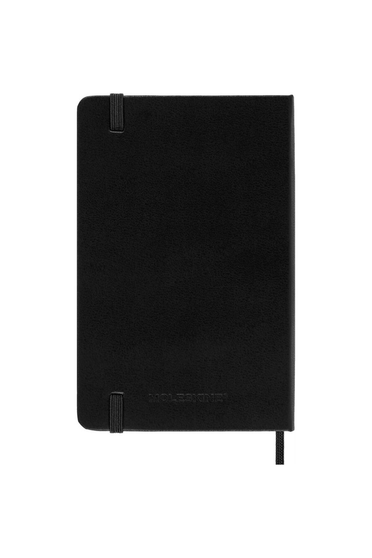 Moleskine-Неподплатен черен тефтер с твърди корици 6